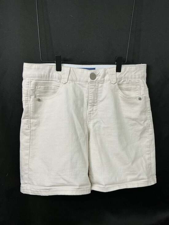 Democracy Pants - Democracy Ab'solution White Denim Shorts Size 10